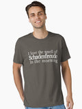 I love the smell of Schadenfreude in the morning (on dark backgrounds) Essential T-Shirt