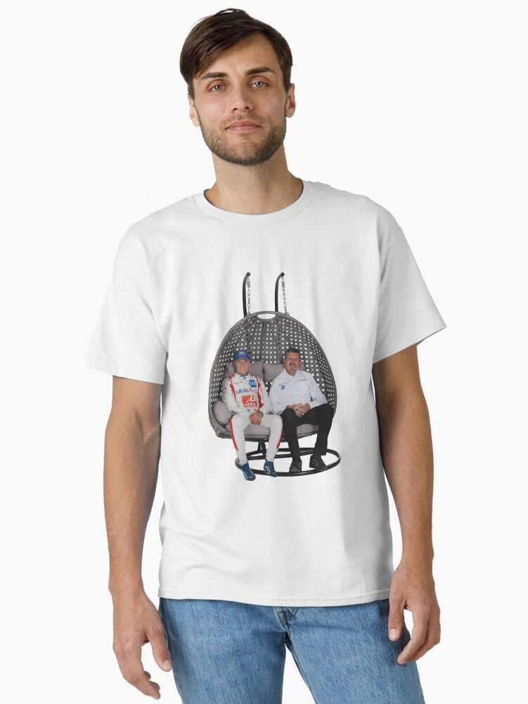 Schumacher & Steiner in a hanging chair Classic T-Shirt