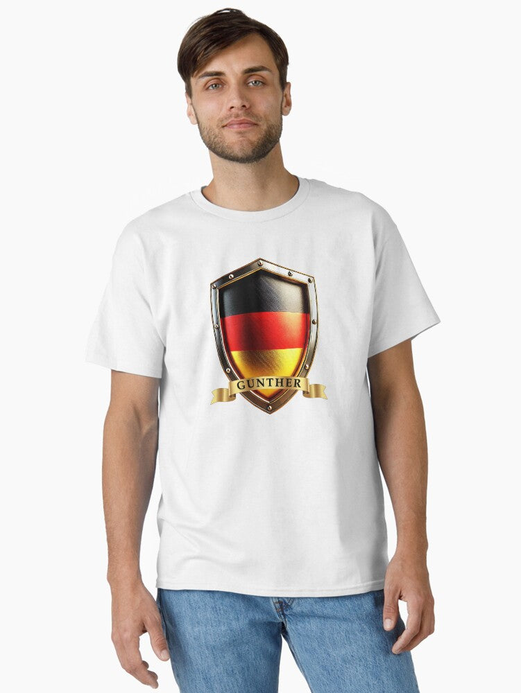 Gunther Germany National Pride Shield Classic T-Shirt