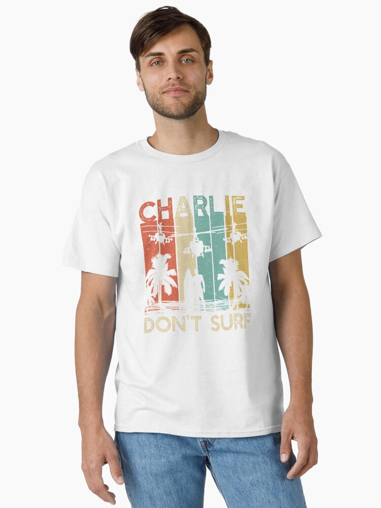 Charlie Don`t Surf Military Vietnam War Apocalypse T-Shirt Classic T-Shirt