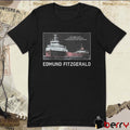 Tyler Bertuzzi Edmund Fitzgerald The Legend Lives En From The Chippewa On Down Of The Big Lake They Call Gitche Gumee t-shirt