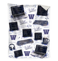Personalized Software Engineer Blanket, Custom Programmer Gift, Coding Blanket with Name, Computer Science Gift, Developer Gift for Him