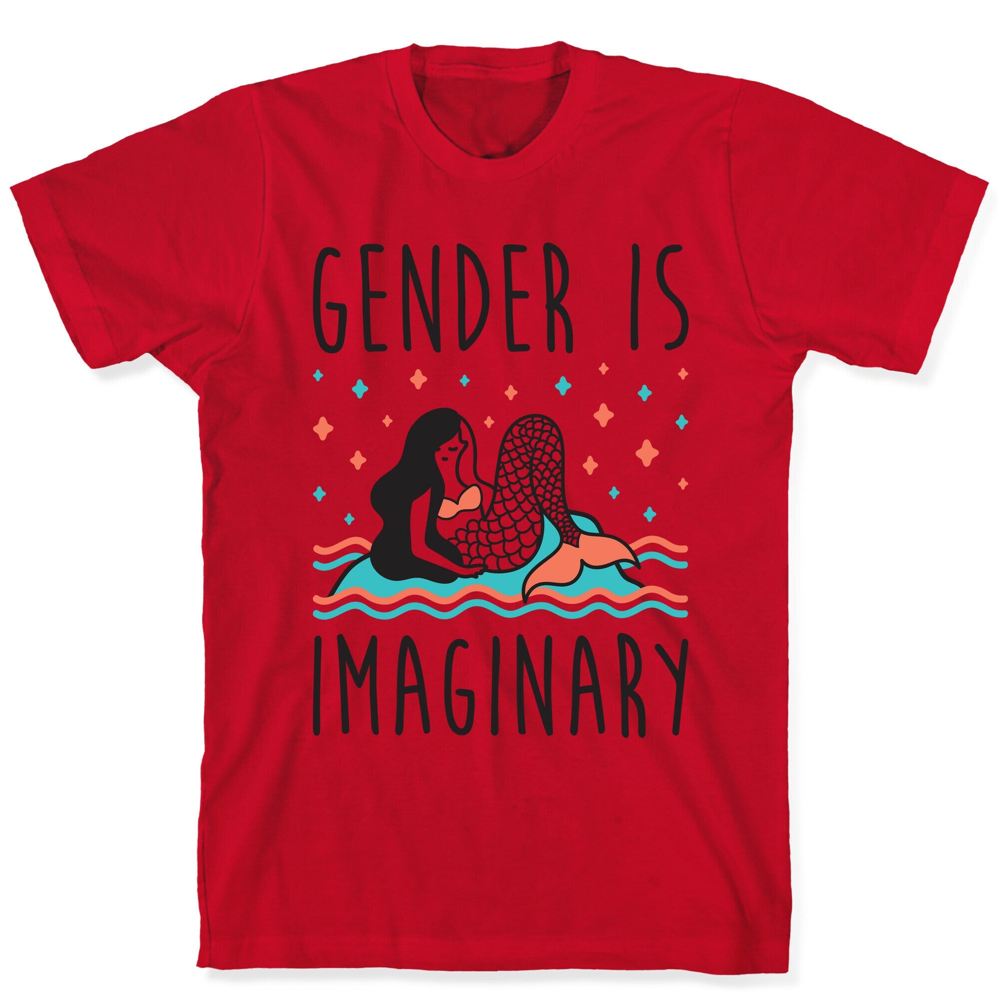 Gender Is Imaginary Mermaid T-Shirt