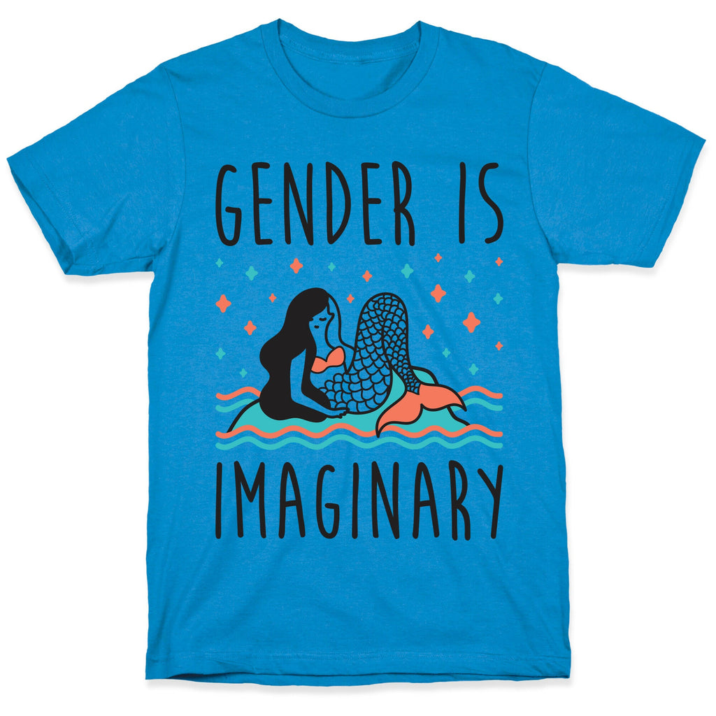 Gender Is Imaginary Mermaid T-Shirt