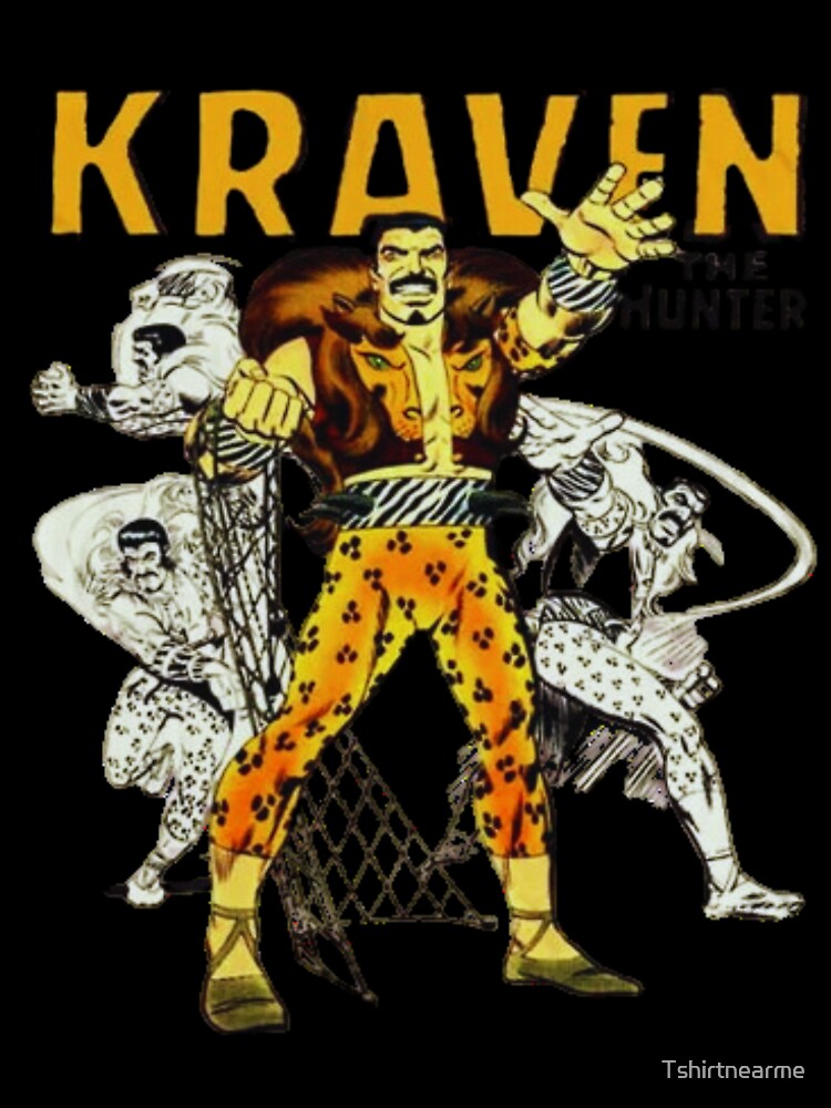 Kraven The Hunter retro comic by Tshirtnearme