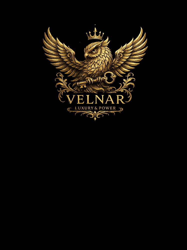 VELNAR Golden Owl Luxury Graphic Tee by Ikkipass Enterprises