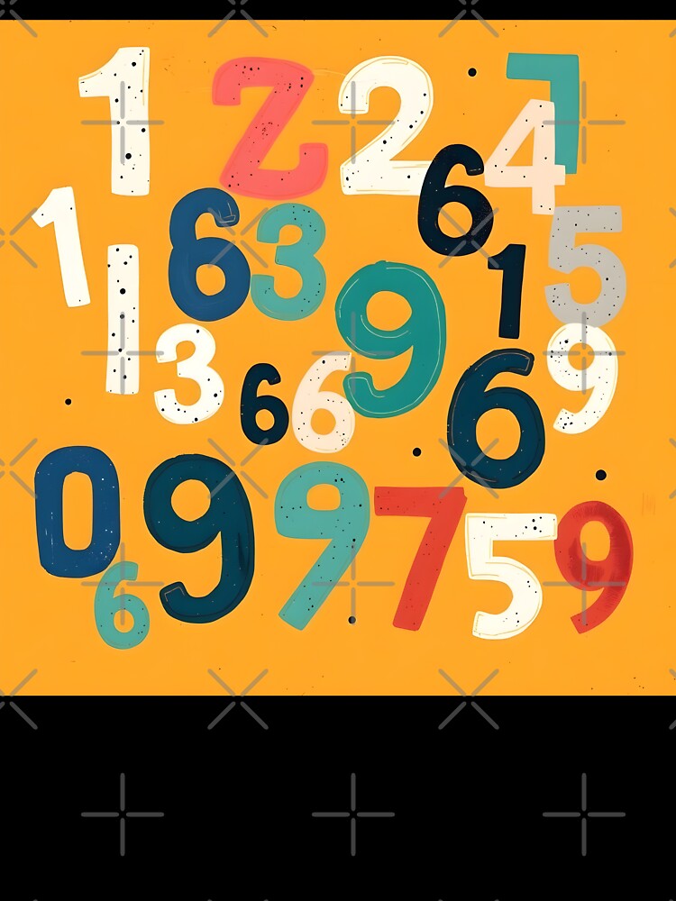 Numbers 7 by HebaRK Studio