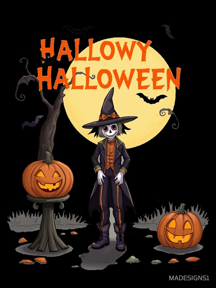 Halloween Witch and Pumpkin by MADESIGNS1