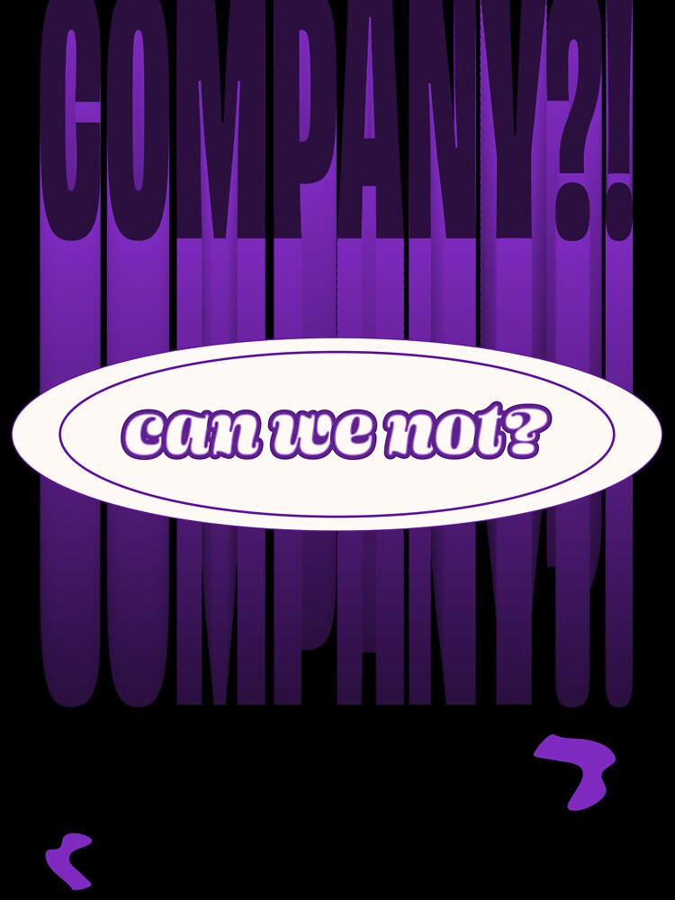 Company?! (purple) | Cerulean Creative by Cerulean Creative