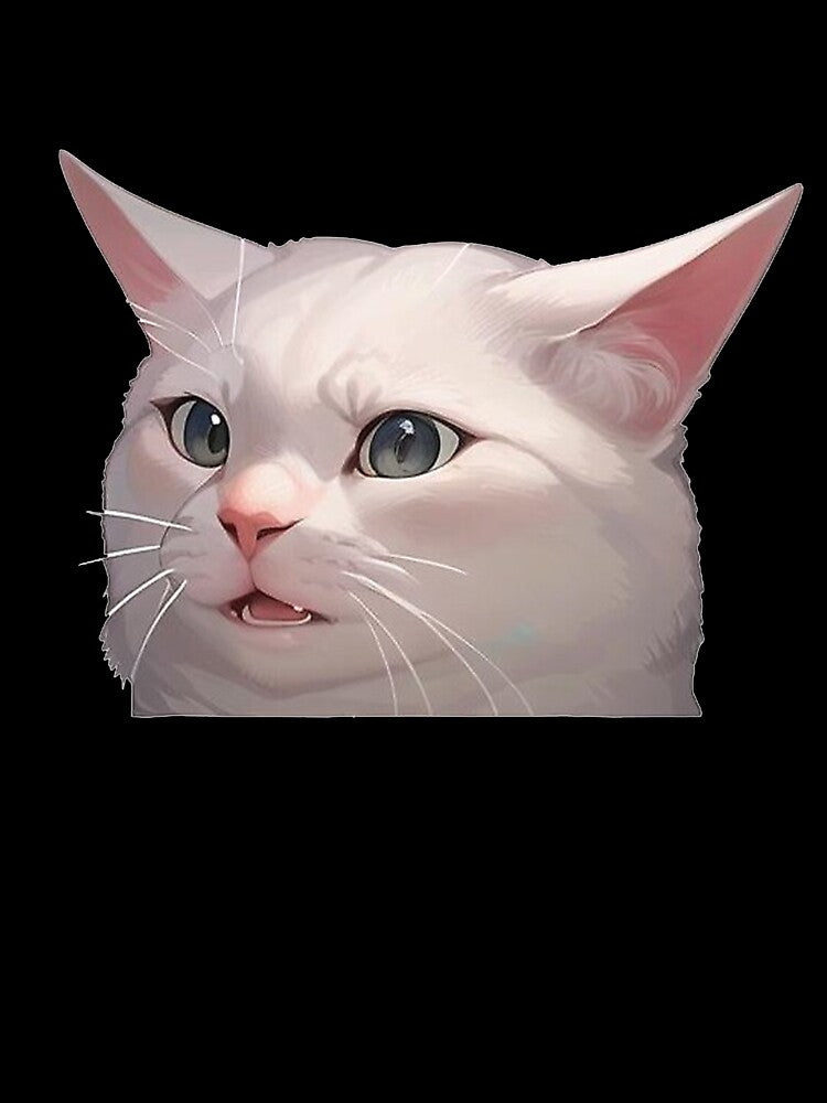 Offended meme cat meme, Offended meme cat  meme stickers,Offended meme cat meme shirt For Mom Dad Kids by yota habi