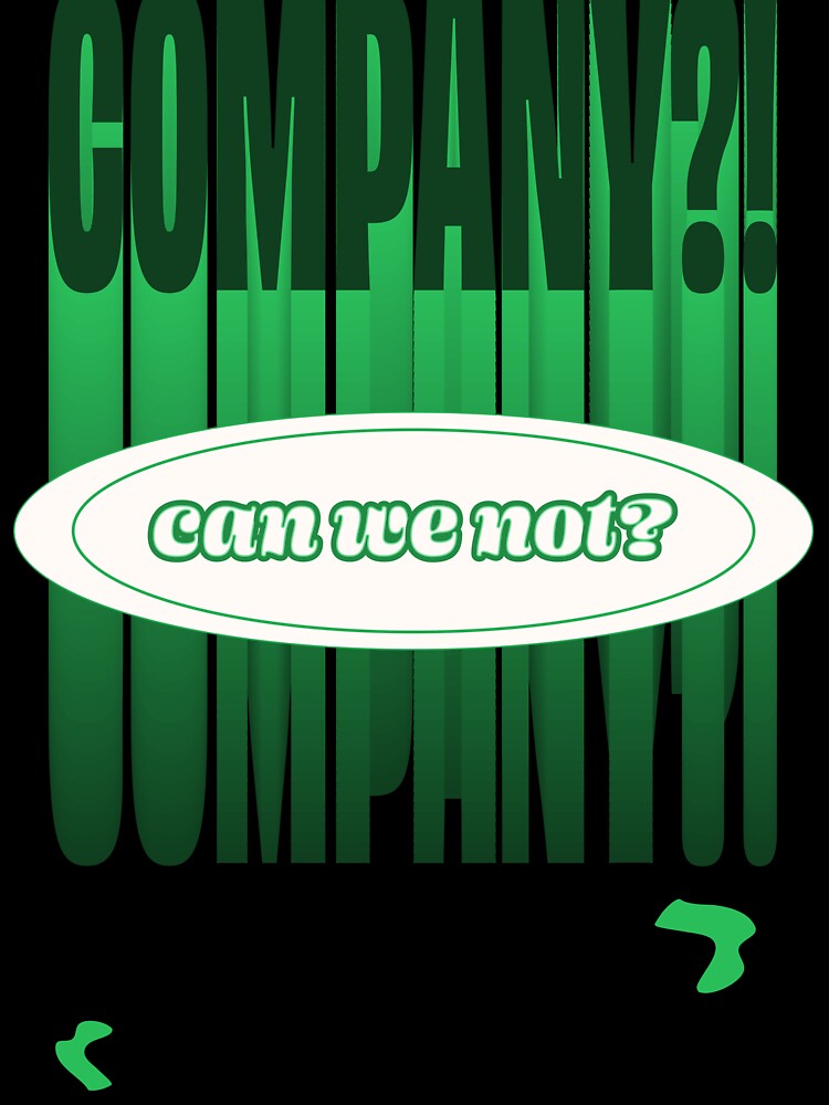 Company?! (green) | Cerulean Creative by Cerulean Creative