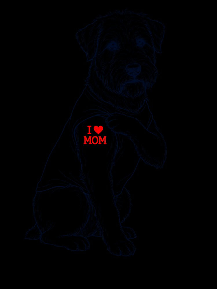 Vintage Soft Coated Wheaten Terrier Mom Tattoo Dog Lover by TerryConnells