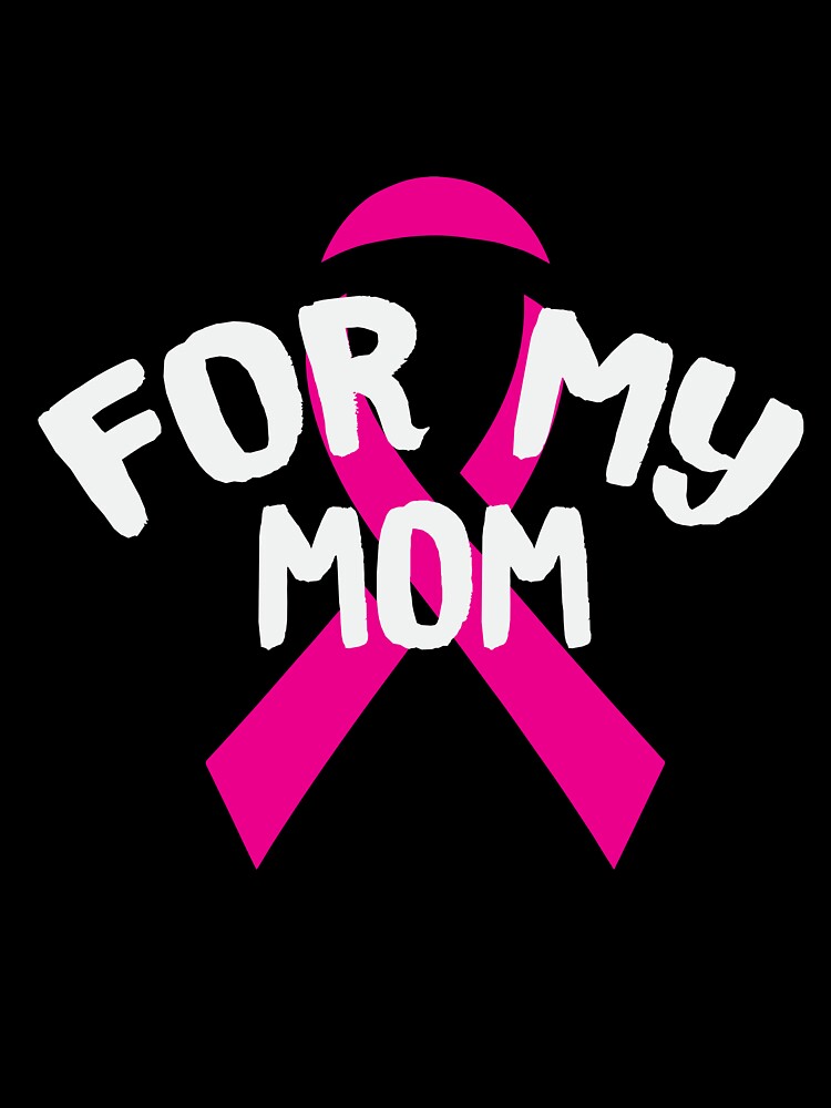 For My Mom Breast Cancer Awareness T-Shirt by AllStarMerch