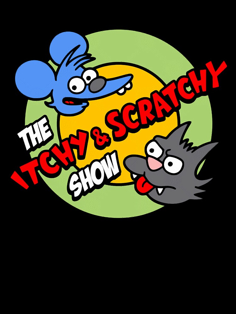The Itchy & Scratchy Show Cartoon Logo by Siriusian369