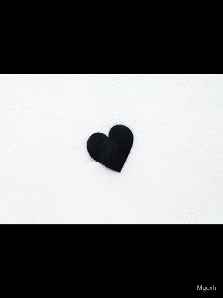 Black Soft Heart by Mycxh