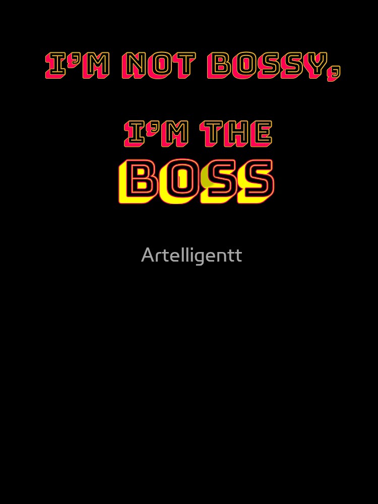 Boss by Artelligentt