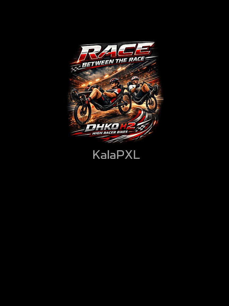 High Racer Bike Racing T-Shirt | Speed Track Cycling Design | Bold Premium Race Graphic by KalaPXL