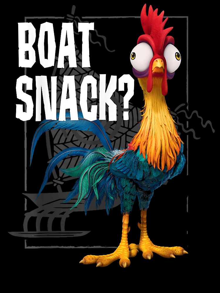 Disney Moana Hei Hei Boat Snack Vintage Style by LouisSullivan22