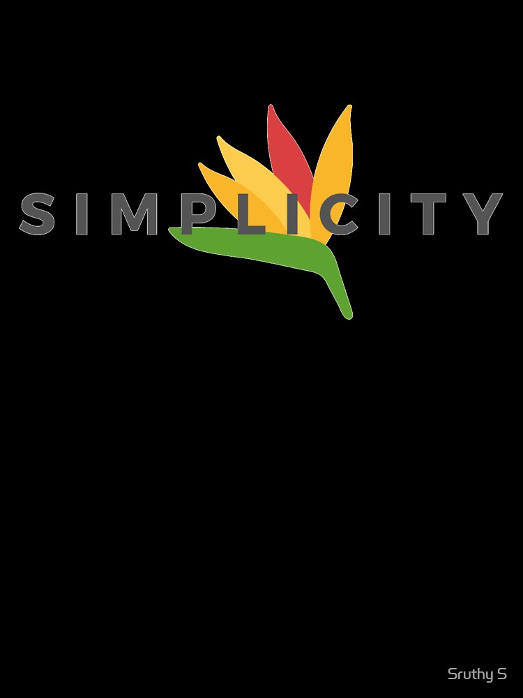 Simplicity by Sruthy S