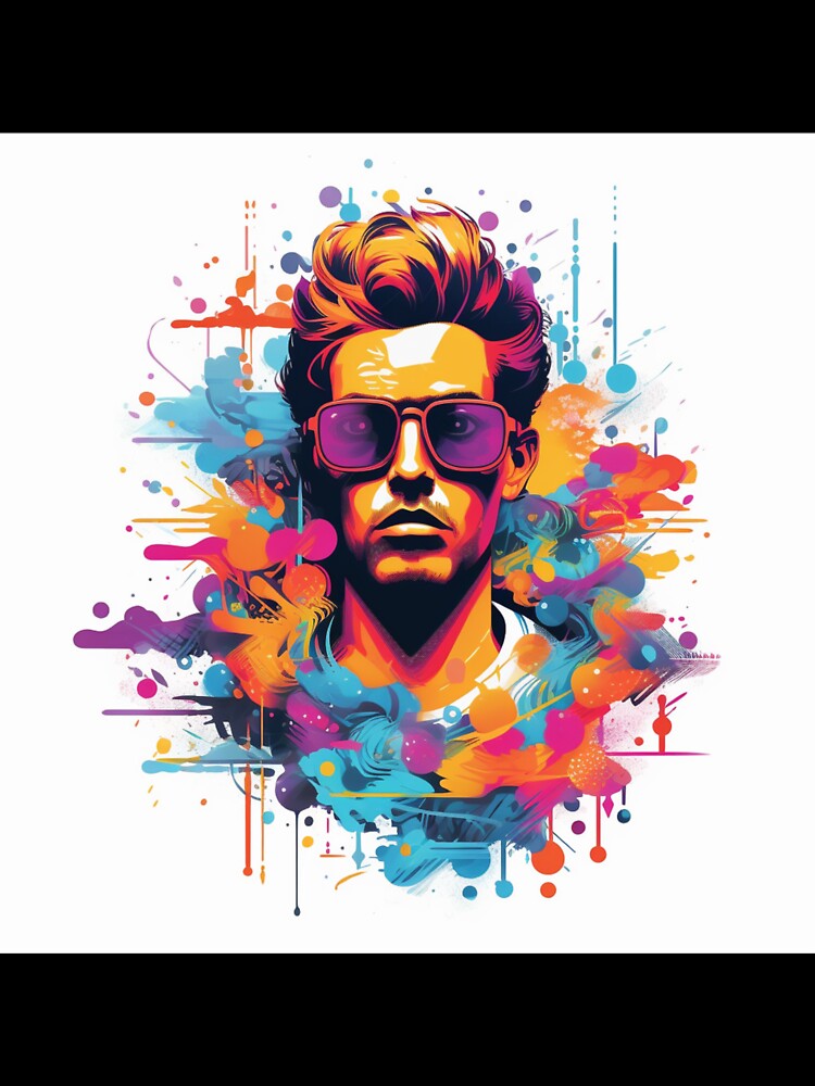 Vibrant tshirt by minimaldesigns-