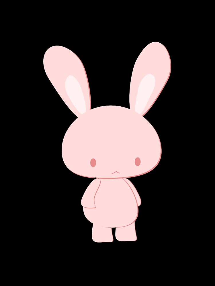 Pink Cute Rabbit by MinezJi15