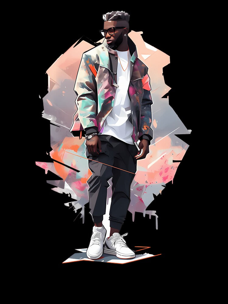 Tinie Tempah Cartoon Character by NecroDesign