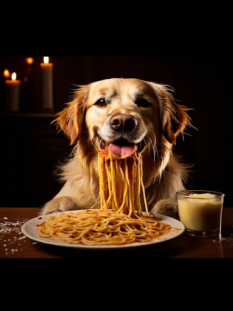 Mon chien quand il découvre un nouveau plat ! by Collection de trésors