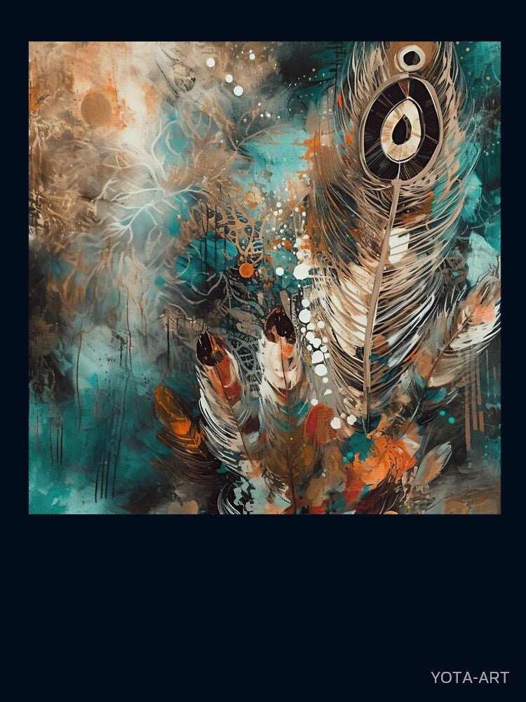 Modern Boho Art. Mesmerising Bohemian Art Painting. 3 by YOTA-ART