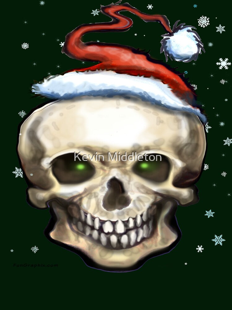 Christmas Skull by Kevin Middleton
