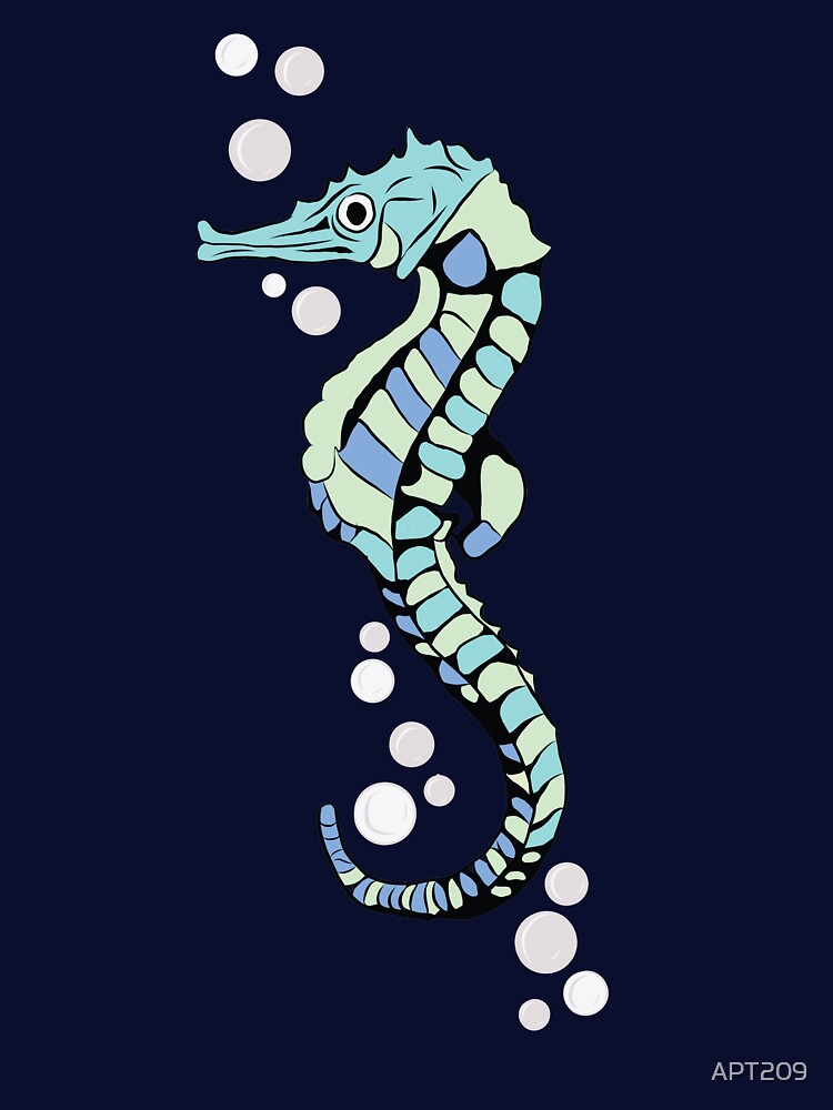 Seahorse Cartoon by APT209