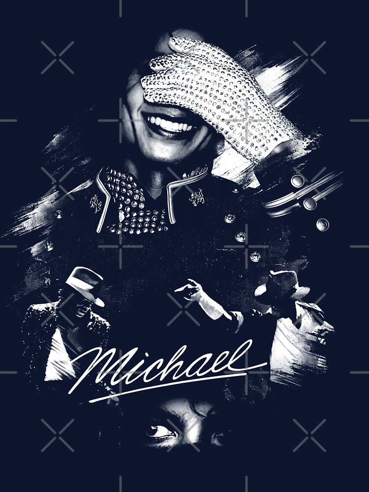 Michael J vintage art by LiuTiuuu