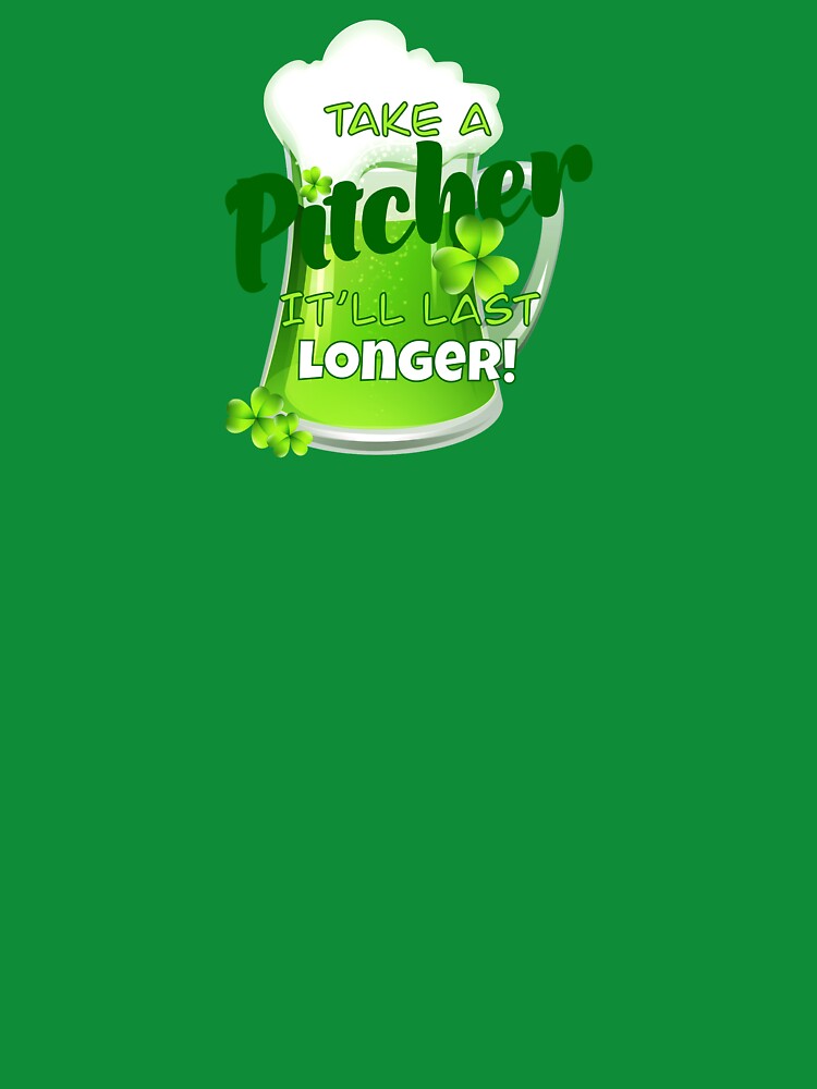 Take a Pitcher (on Bright Green) by PawsitiveMum
