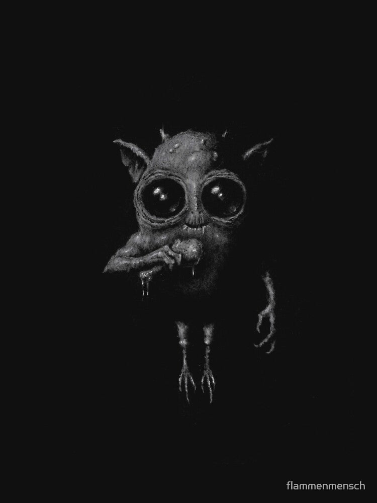 Mysterious creature by flammenmensch