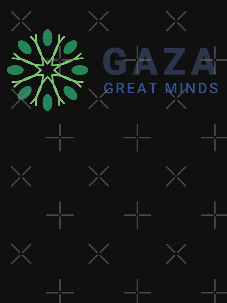 Gaza Great Minds Logo (3x1) Blue Text by Gaza Great Minds