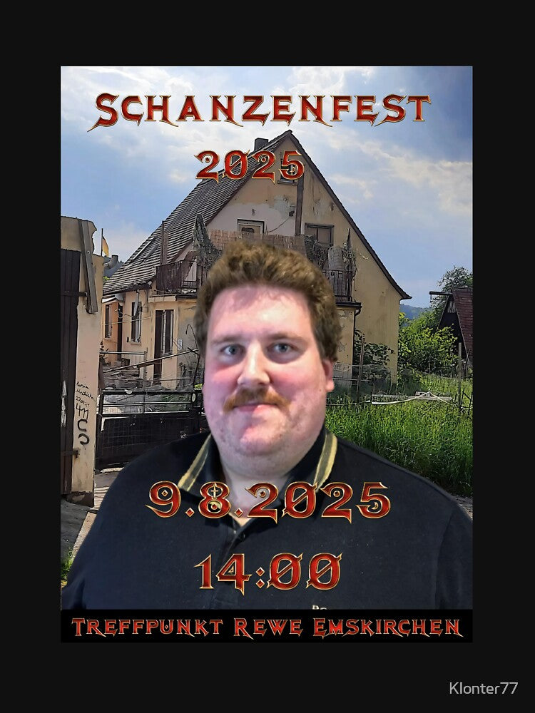Drachenlord Poster - Schanzenfest 9.8.2025 | Upscaled, high quality poster by Klonter77