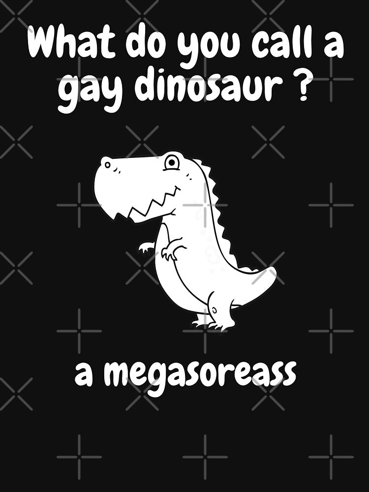 Gay Dinosaur by Braw-Merch