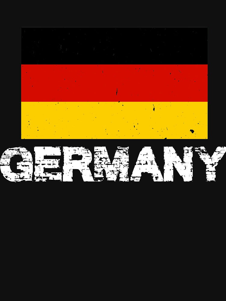 Germany Flag T-Shirt for Men and Women by AllStarMerch