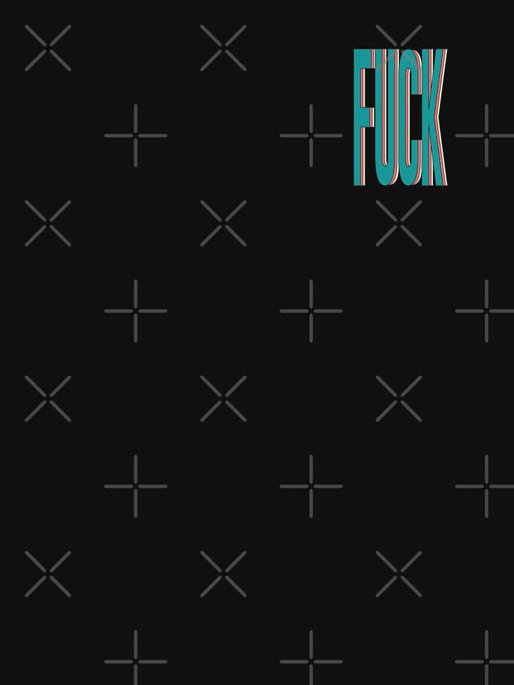 Fuck - Design 2  |  unmotivated funny negative quote by Magic Mango