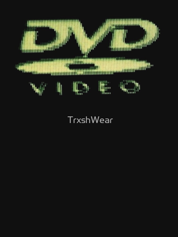 Retro DVD Video Logo Y2K Aesthetic 2000s Nostalgia Tech by TrxshWear
