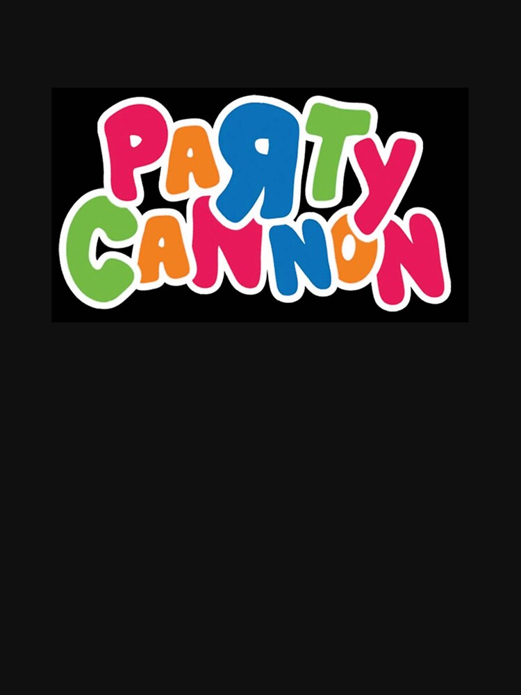 PARTY CANNON METAL LOGO by ljb5440