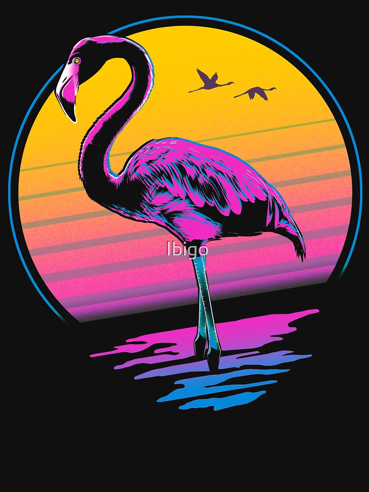 Retro Flamingo by Ibigo