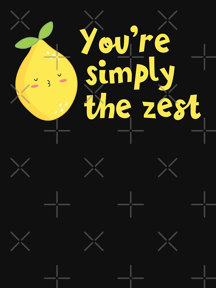 Simply the zest lemon kawaii design by high5doodle