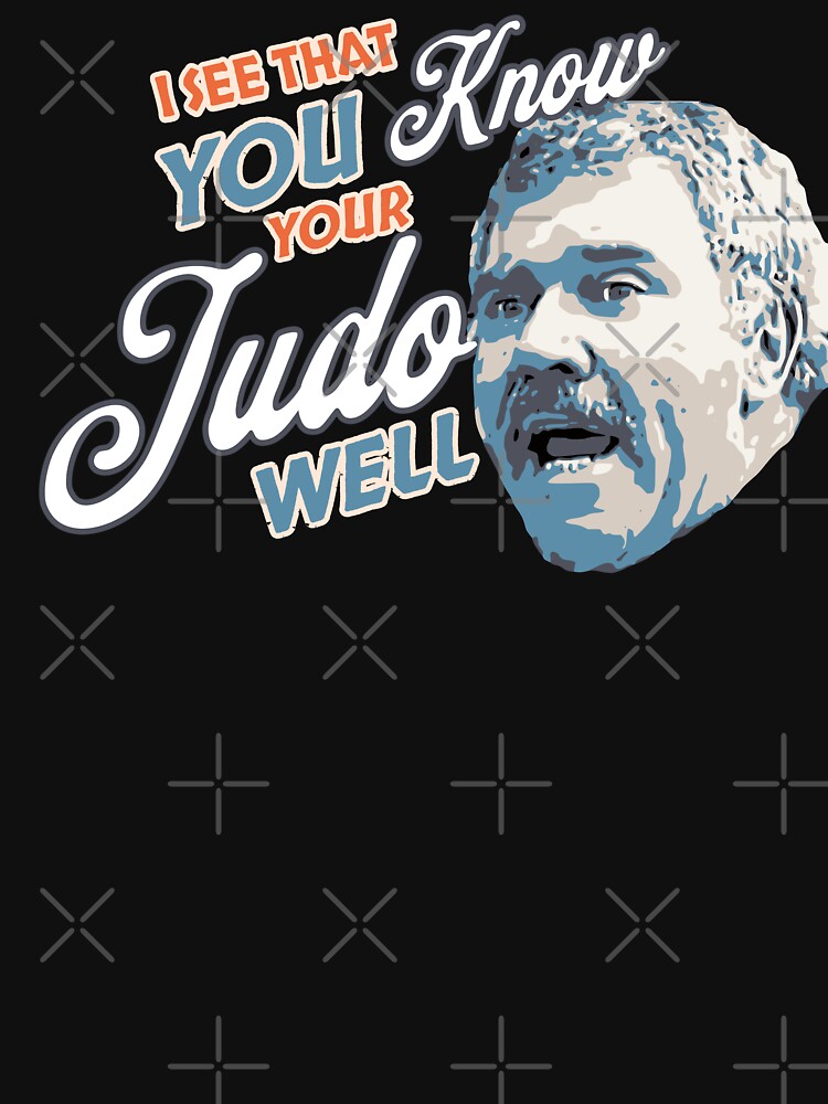 Democracy Manifest | I See That You Know Your Judo Well (Vintage, White Text) by Aussies-R-Us