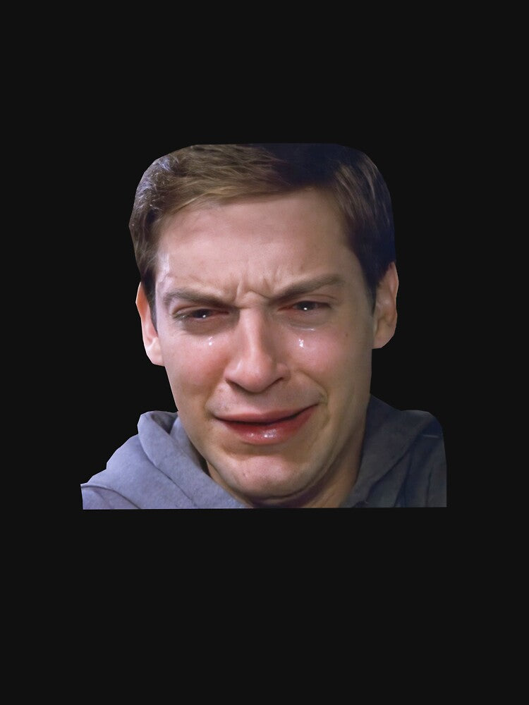 Tobey Maguire Crying by makayla826