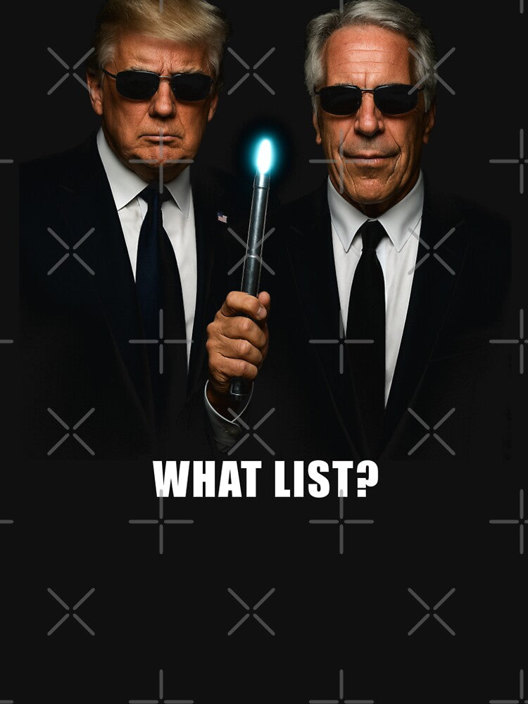 What List? Donald Trump with Jeffrey Epstein by LeoDaVinki