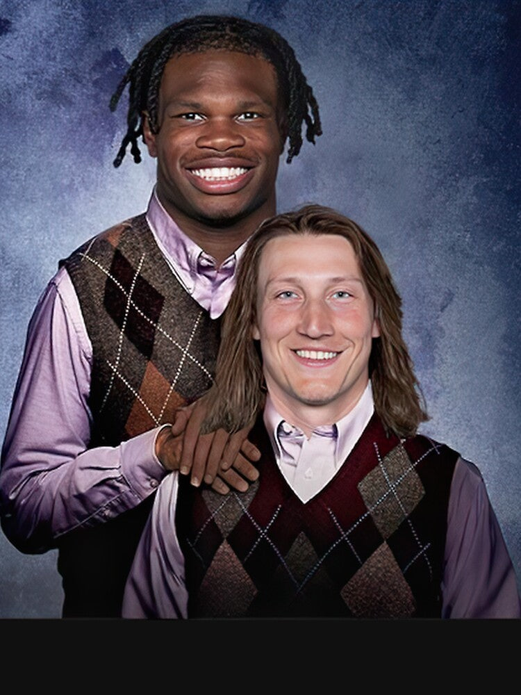 Funny Football Step Bros T-Shirt – Viral Meme Sports Duo Design by BeatriceJFling