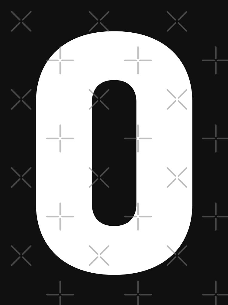 Number “0” by m------