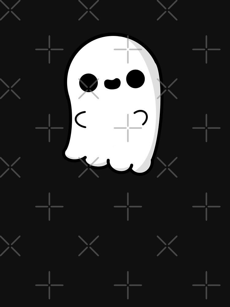 Cute Cartoon Ghost || Kawaii Halloween by cookingwithten