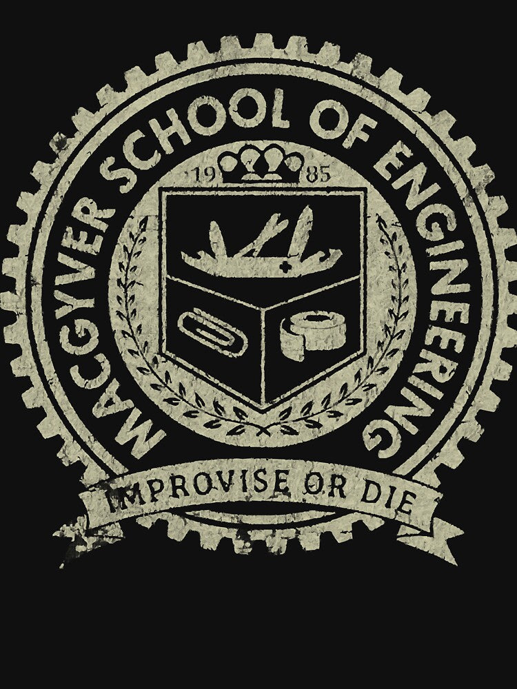 VINTAGE -  MacGyver School of Engineering by SusanneLeroy