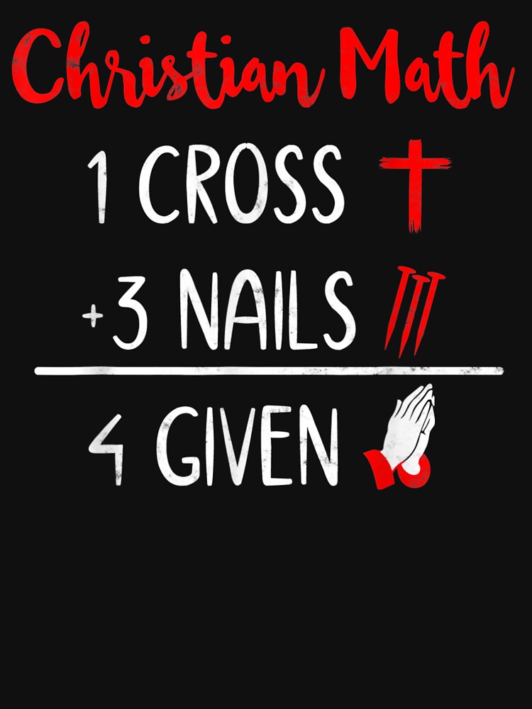 Christian Pun 1 Cross 3 Nails 4 Given Religious by DeannaMarks